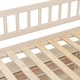 preview thumbnail 28 of 36, Convertible Bunk Bed with LED Storage Wall & Pegboard by Harper&Bright Designs