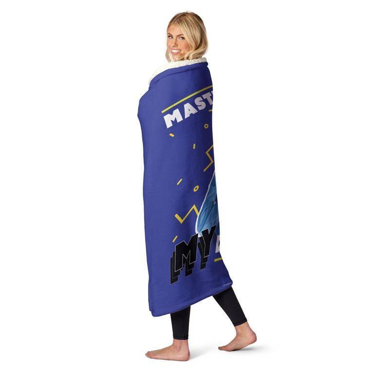 Warner Bros Seinfeld My Domain Silk Touch Sherpa Throw Blanket