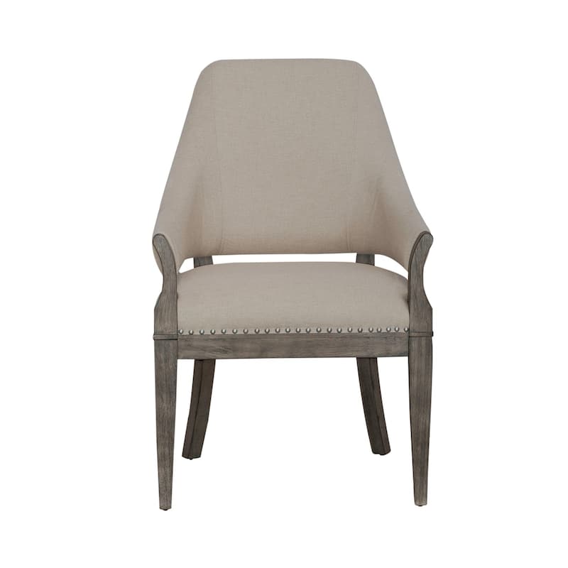 Westfield Havana Brown Upholstered Arm Chair