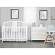 preview thumbnail 2 of 0, Slumber Baby Dakota 4-in-1 Convertible Crib - White
