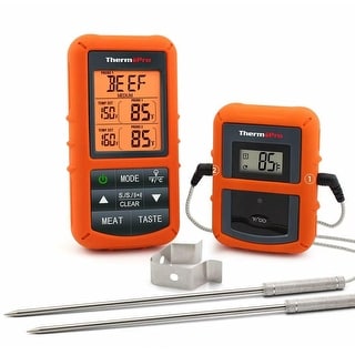 ThermoPro TP20 Wireless Remote Cooking Food Meat Thermometer with Dual ...