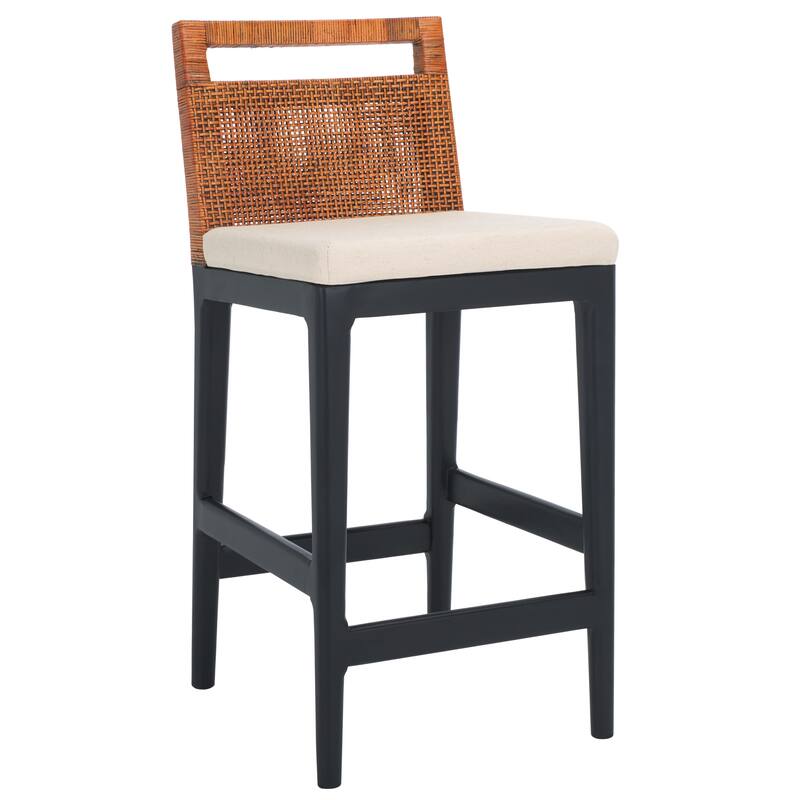 SAFAVIEH Home Darin Counter Stool - 16"W x 20"D x 36"H