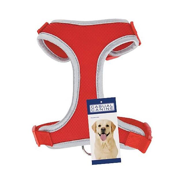 Shop Casual Canine Bestfit Xtra Comfort Mesh Dog Harness Red X