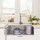 preview thumbnail 2 of 5, 30 Inch Undermount Kitchen Sink, Brushed Nickel Single Bowl Stainless Steel Kitchen Sink - 30x10x18in