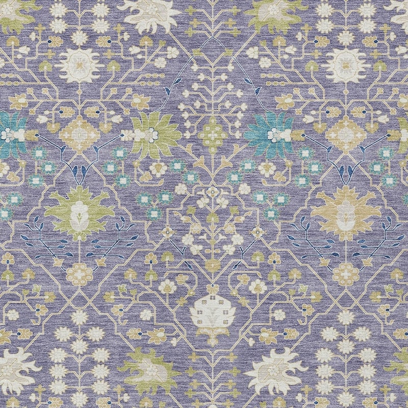 HomeRoots Oriental Traditional Rectangle Outdoor Rug