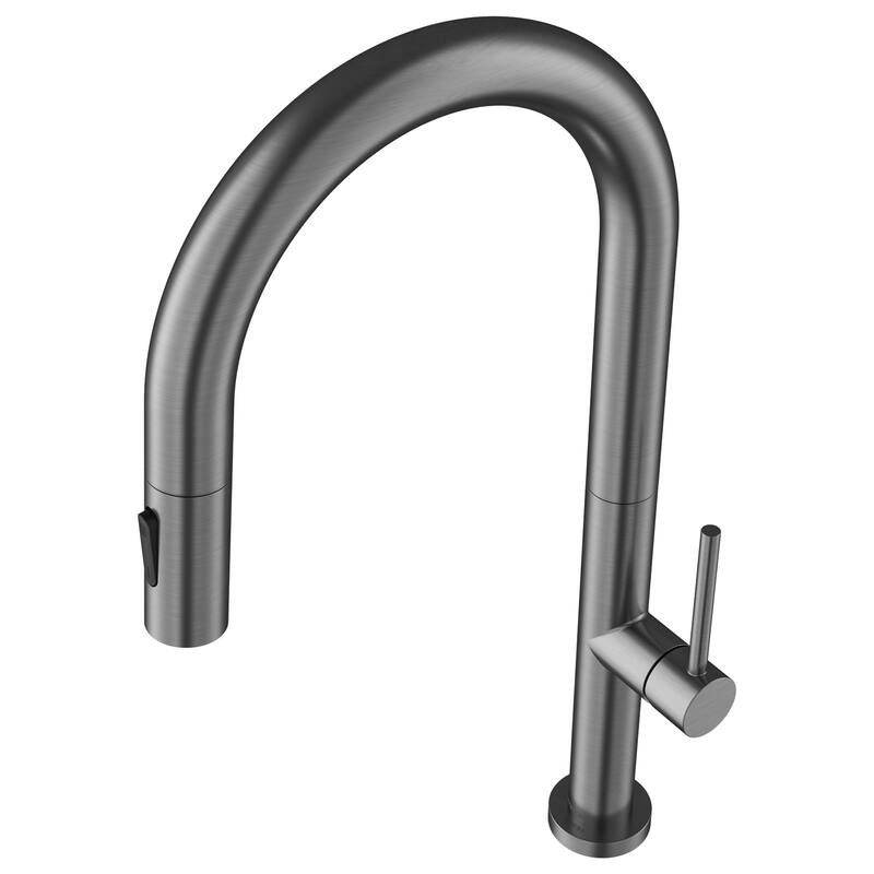 Karran Brynford Single Handle Pull-Down Sprayer Kitchen Faucet