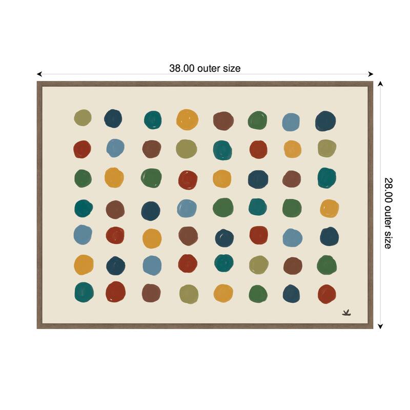 Kate and Laurel Meditation No. 3 by Kelly Knaga Framed Canvas Wall Art Print