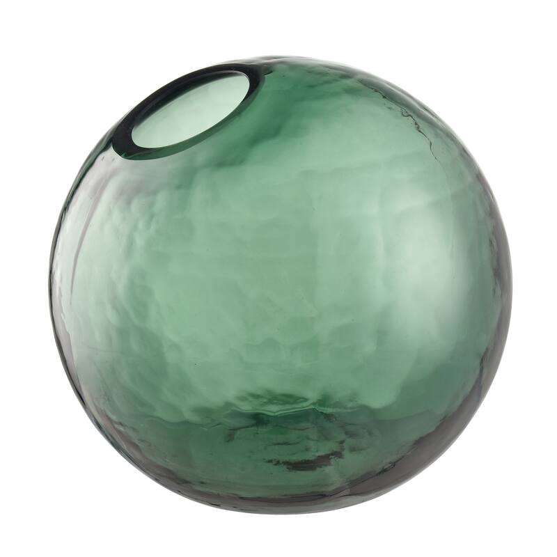 Elk Home Calla Forest Green Glass 6.5 Inch Wide Vase