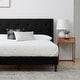preview thumbnail 33 of 35, Brookside Isabelle Button Tufted Wingback Upholstered Bed