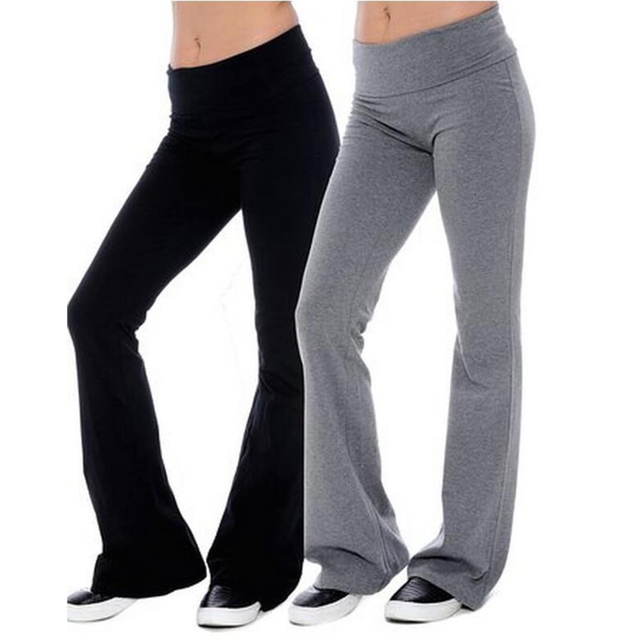 cotton blend yoga pants