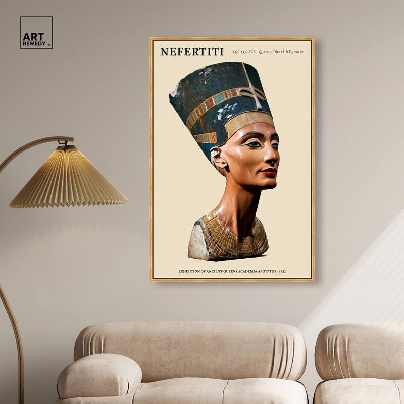 Beauty of the Nile Canvas by Art Remedy