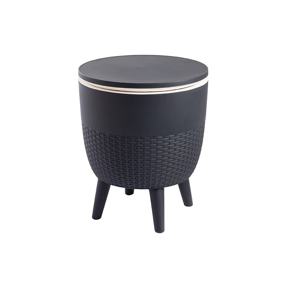 Lagoon Cancun Resin All Weather 2-In-1 Side Table and Cooler