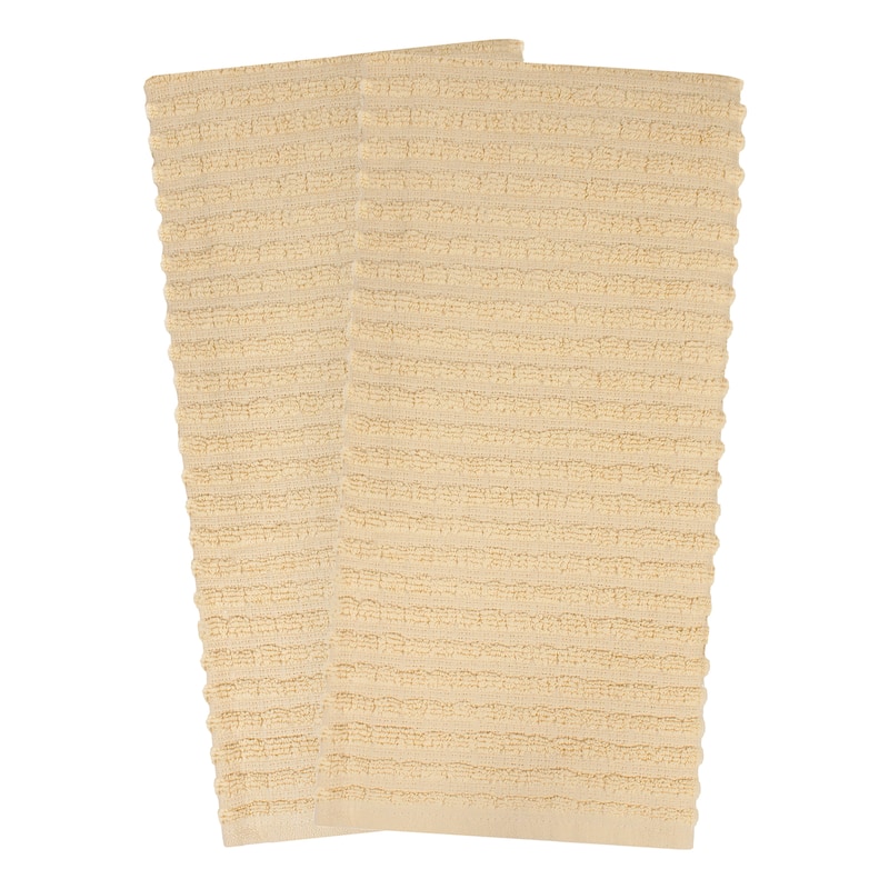 RITZ Royale Solid Cotton Kitchen Towels (Set of 2)