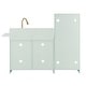 preview thumbnail 10 of 8, Teamson Kids - Little Chef Charlotte Modern Play Kitchen - Mint / Gold - 41.61" L x 11.81" W x 31.89" H