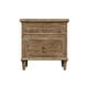 preview thumbnail 1 of 4, Copper Grove Hollabrunn Rustic Grey 2-Drawer Nightstand with USB charging