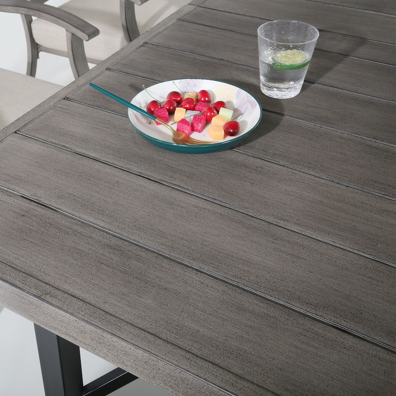 Outdoor Square 9-Piece Dining Set