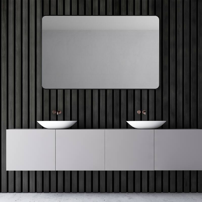 Altair Nettuno Bathroom/Vanity Aluminum Framed Wall Mirror