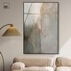 preview thumbnail 3 of 5, Fiery Traces I Abstract Framed Acrylic Wall Art by Art Remedy