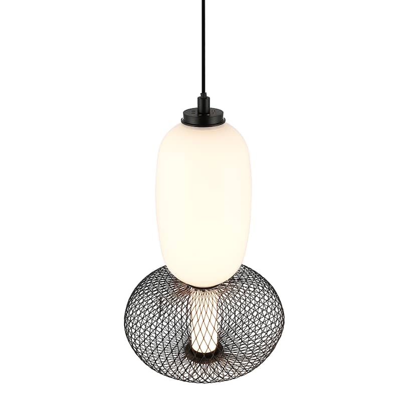 Artcraft Ace Integrated LED Pendant - Black Finish