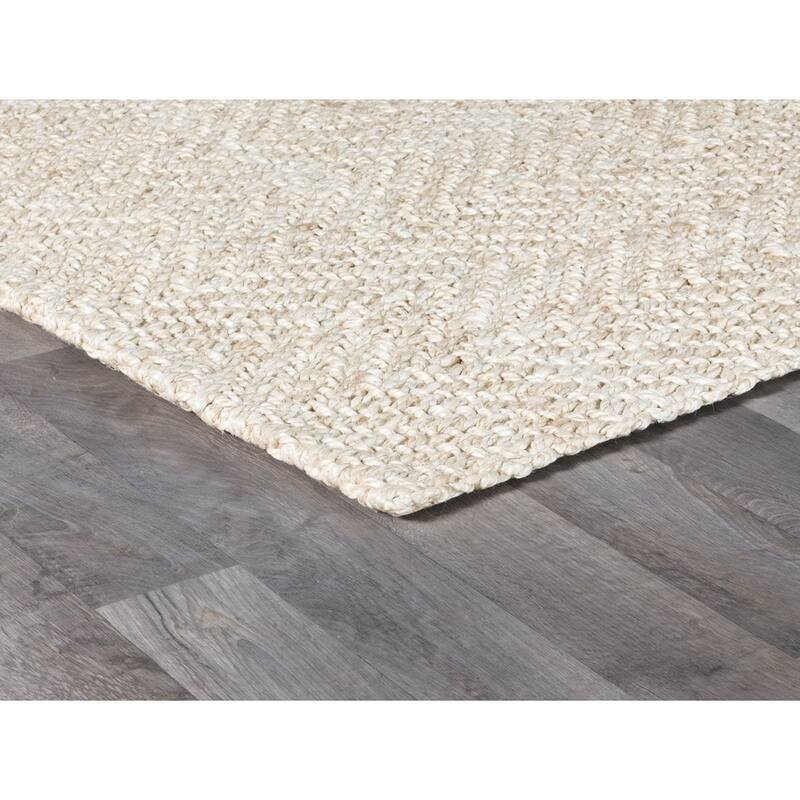Chevron Handwoven Jute Area Rug by Kosas Home