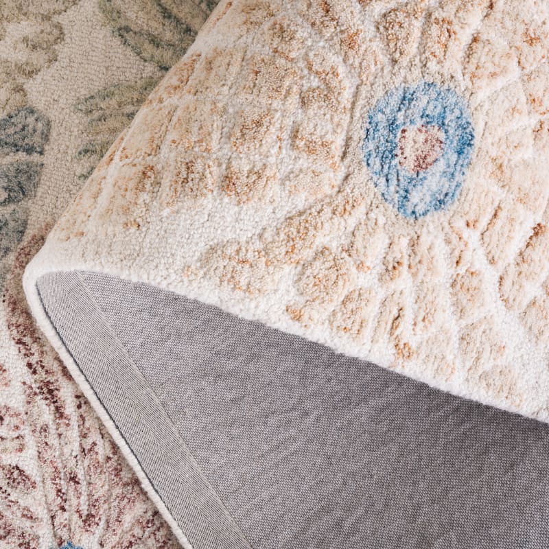 SAFAVIEH Handmade Jardin Almudena Floral Wool Rug