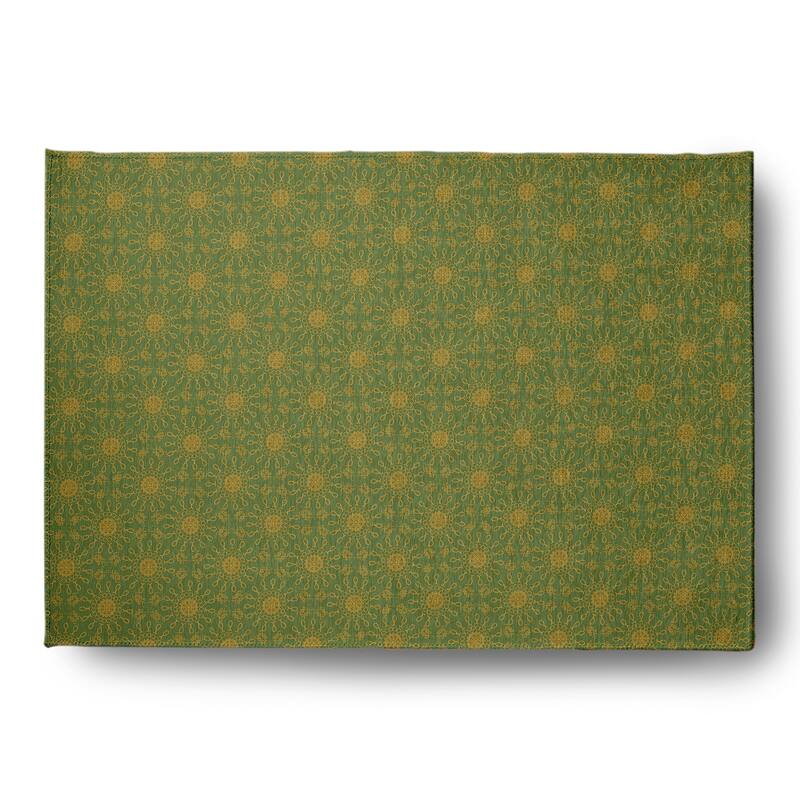 Sun Tile Rug - Scallion - 5' x 7'
