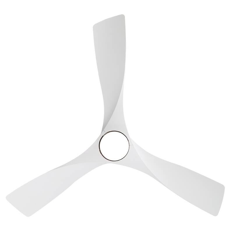 WINGBO 52" Ceiling Fan with Lights and Remote Noiseless Reversible DC Motor - N/A