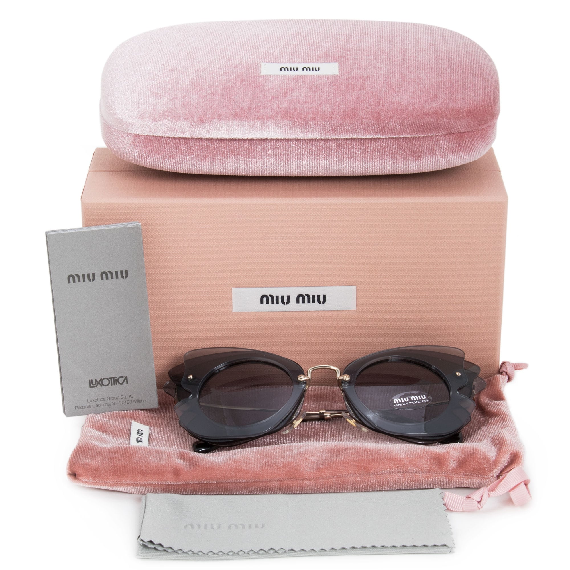 Download Miu Miu Butterfly Sunglasses Smu02ss Va43c2 63