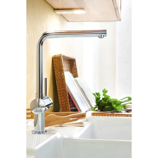 Shop Grohe 30 300 Minta Pull Out Spray Kitchen Faucet Free