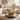 Furniture of America Rovion Round Wood Coffee Table with Open Bottom Shelf