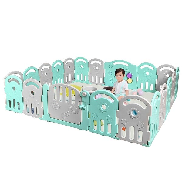 baby playpen 16 panels