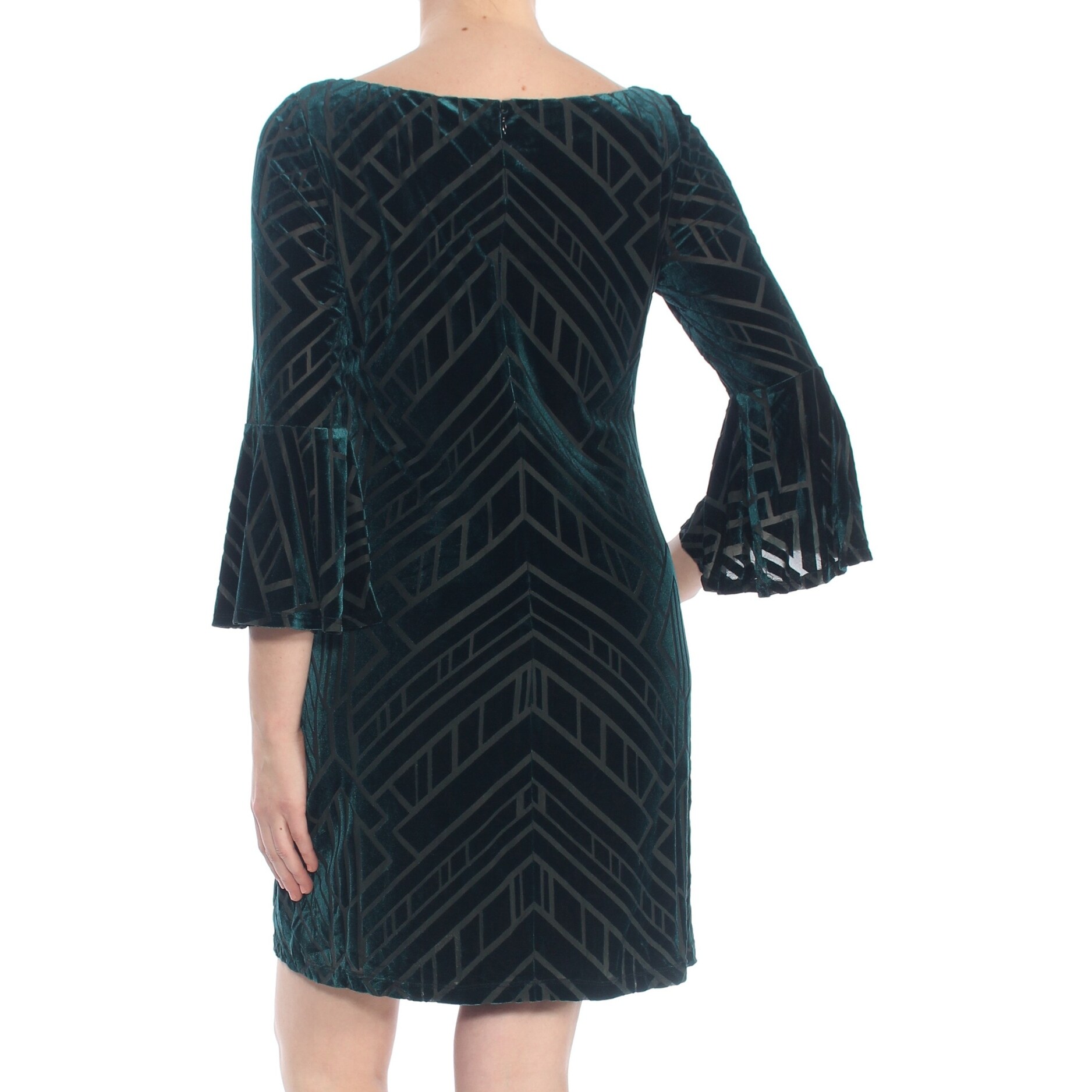 green velvet cocktail dress