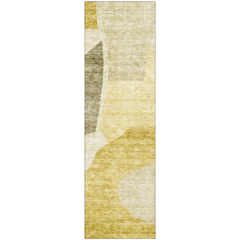 Premium Washable Super Soft Contemporary Geometric Mayfield Rug