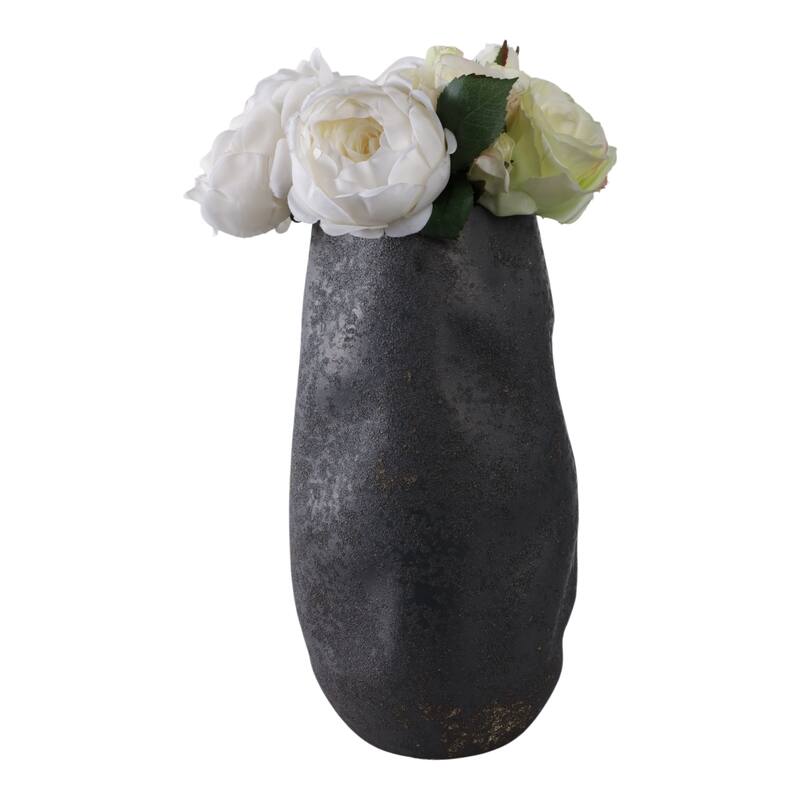Earthenware Vase Portugal Handcrafted Organic Sculpted Design
