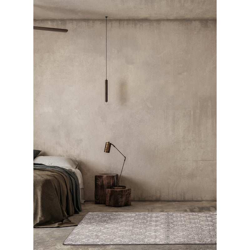 Nevada Grey Kilim 4'11" x 7'6" - 4'11 x 7'6