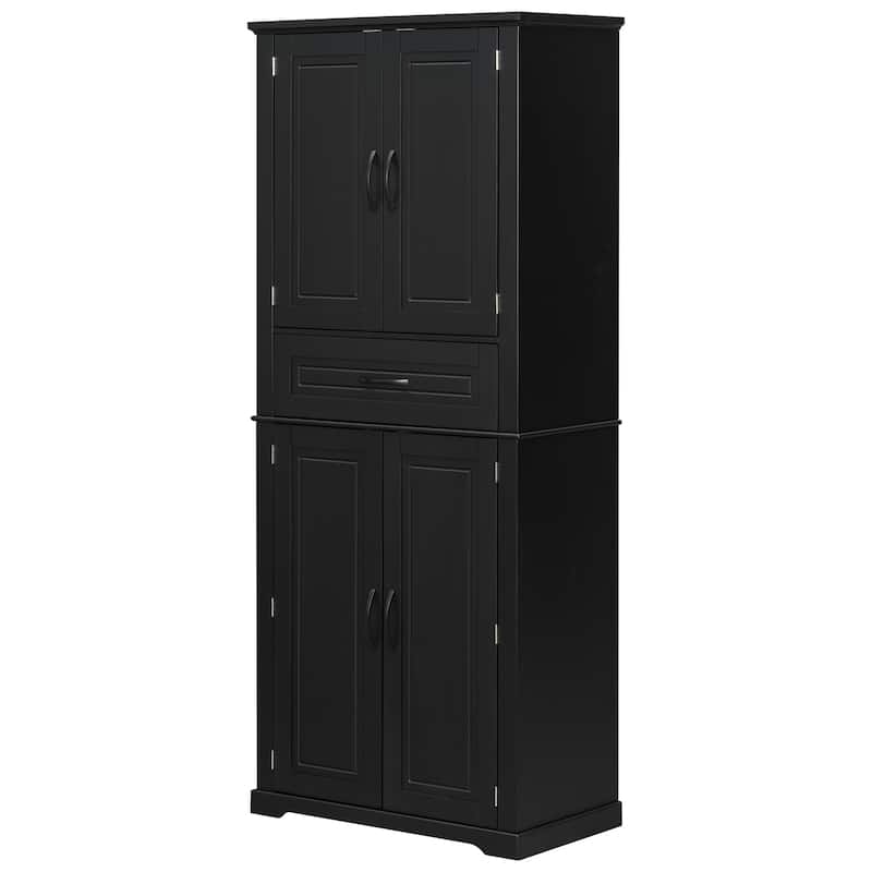 Christopher Knight Home - Whitmore Tall Bathroom Storage Cabinet with Adjustable Shelves and Multi-Functional Design