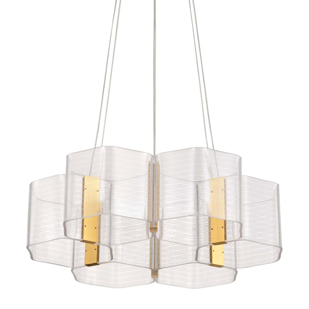 Nuvo Lighting 62/2403 Kenzo 21" Wide LED Chandelier