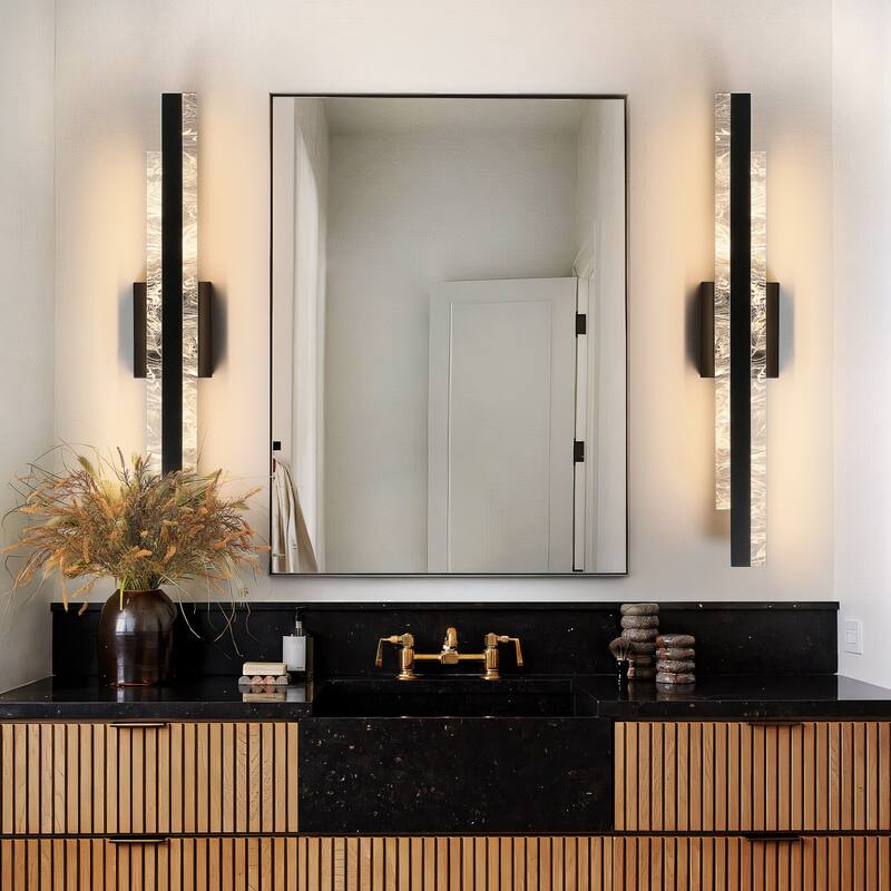 Modern Bathroom Vanity Light 24 inch Dimmable LED Bath Bar Light Fixtures Over Mirror - Wall Sconce