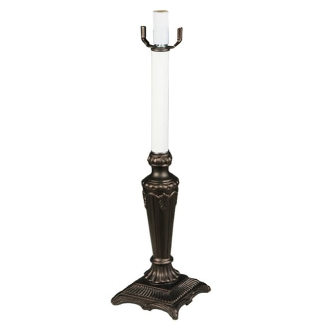 Meyda Tiffany 48381 Fleur Fluted 16" Tall Lamp Base
