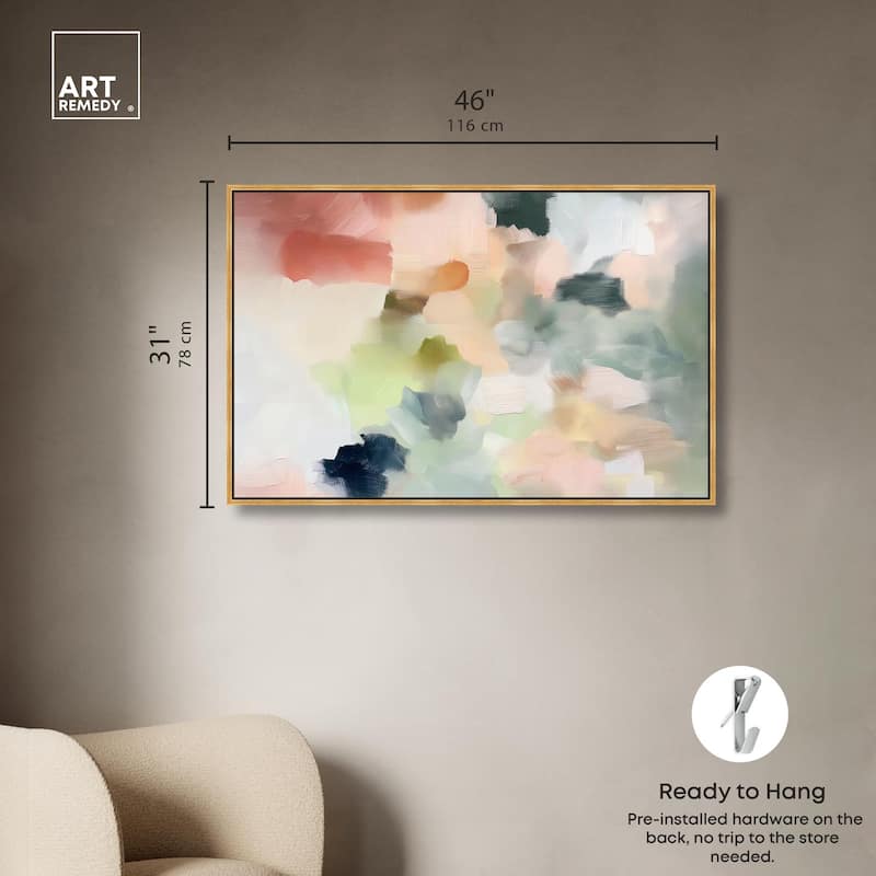 Dreamlike Hues I Canvas by Art Remedy
