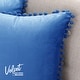 preview thumbnail 76 of 89, Deconovo Velvet Pom-poms Throw Pillow Covers 2 PCS(Cover Only)