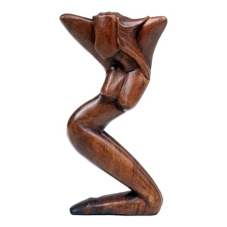 Novica Handmade Show My Beauty Wood Sculpture
