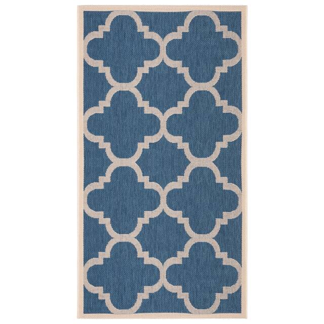 SAFAVIEH Courtyard Maryanne Indoor/ Outdoor Waterproof Patio Backyard Rug