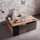 preview thumbnail 34 of 34, L-Shaped Executive Desk Adjustable Height with Universal Charging Ports Drawers and Cable Management 70.8" - Right Return