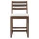 preview thumbnail 15 of 29, Rustic Patio Bar Set, 5-Piece Outdoor Furniture with Ergonomic Chairs and Solid Wood Tabletop
