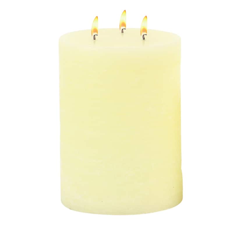 Modern Wax and Led Black Flicker Candles (Set of 3) - S/3 4", 6", 8"H - S/3 4", 6", 8"H