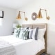 preview thumbnail 43 of 64, Rover 7" Adjustable Arm Metal LED Wall Sconce by JONATHAN Y