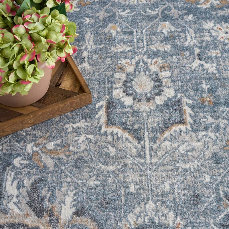 Nourison Astra Machine Washable Indoor only Persian Area Rug