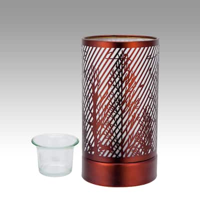 7" Touch lamp/Oil burner/Wax warmer - Copper Ravine - 3.75*3.75*7