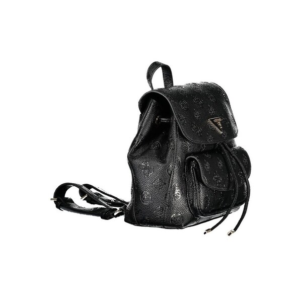 Guess Jeans Black Polyethylene Women's Backpack - Bed Bath